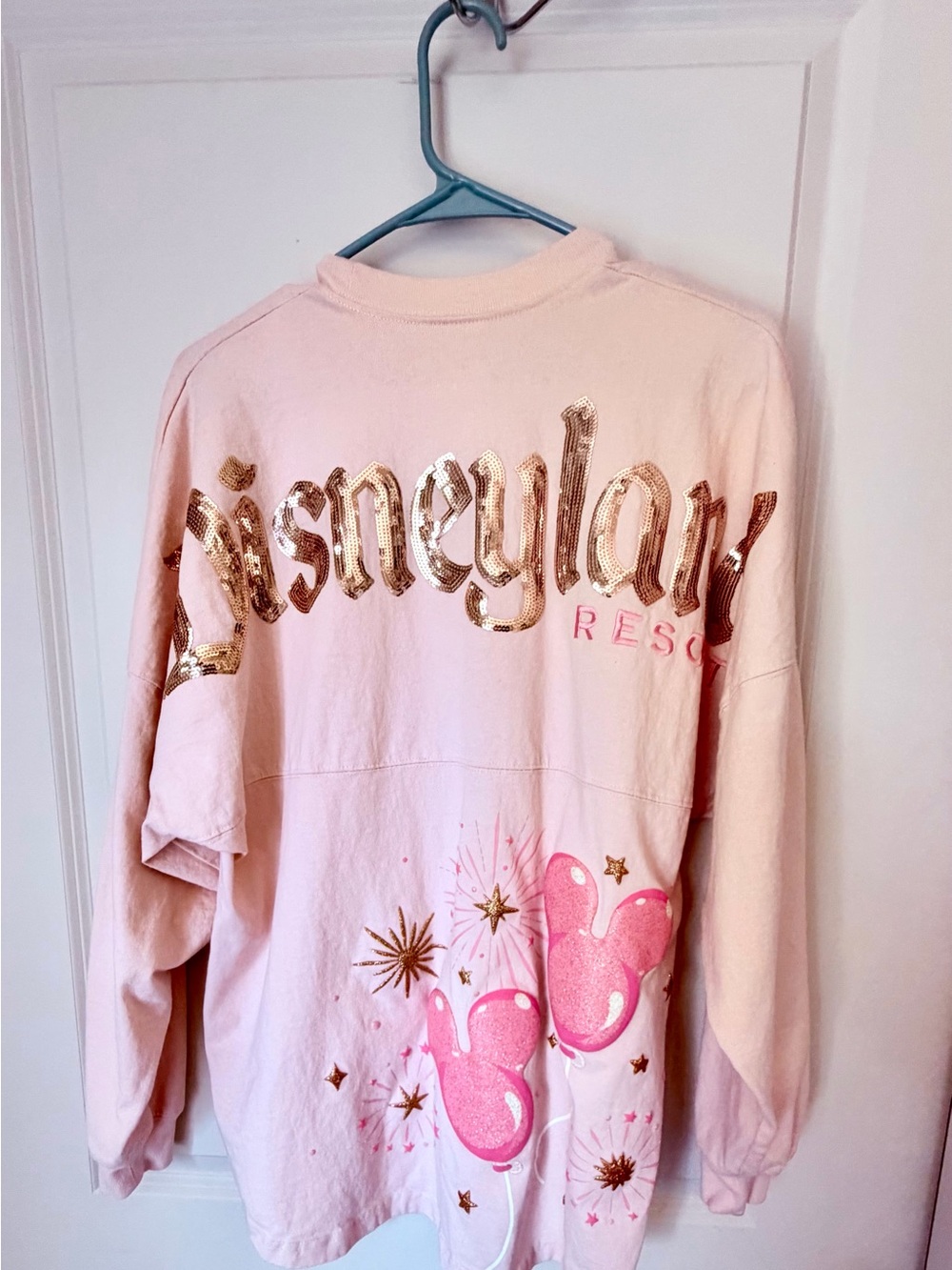 Disneyland Pink Mickey Balloons Spirit Jersey